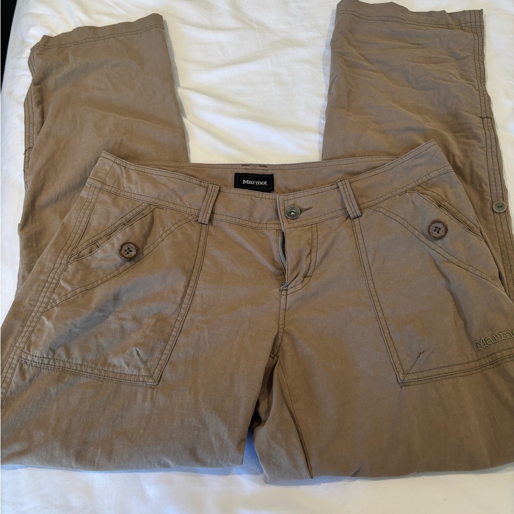 Marmot Khaki Outdoor Trousers